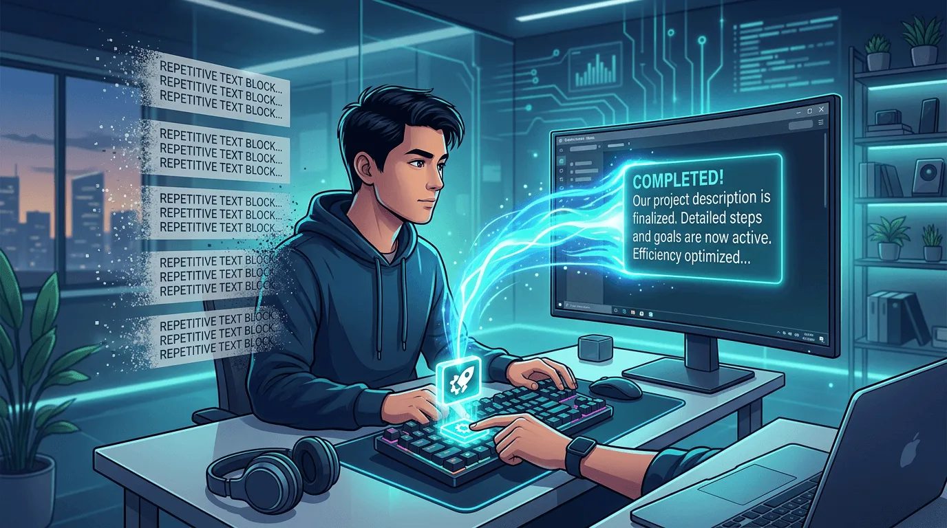 What Are the Main Benefits of Using AI for Repetitive Typing Tasks? - Lightning Assist Blog